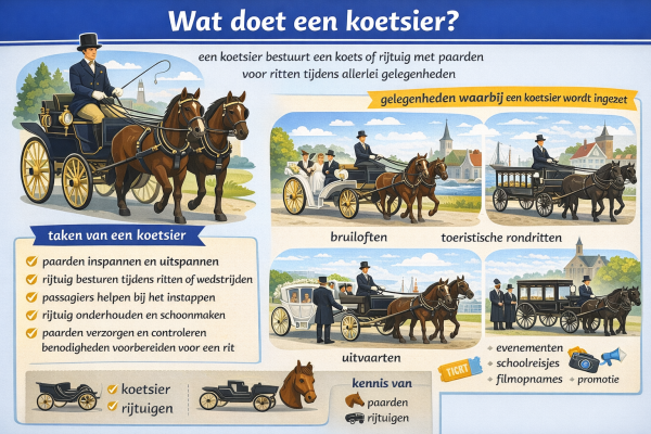 Wat doet een koetsier